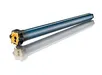 Gele en zwarte Somfy Maestria IO motor voor automatische zonwering
