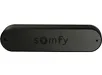 Zwarte Somfy Eolis 3D IO windsensor met merknaam in reliëf