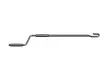 Draaistang van 13 mm met gebogen uiteinden voor kunststof oog