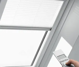 VELUX Elektrisch Solar plissé gordijn (FSL) VR-1