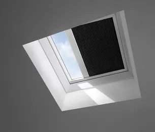 VELUX verduisterend plissegordijn lichtkoepel (FMK)