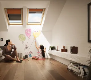 VELUX Plissegordijn handbediend (FHL)